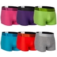 thumbnail image 1 of Boxer Zaga para Hombre Corto Paquete 6 Piezas Multicolor Talla GD, 1 of 4