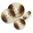 thumbnail image 2 of 10 Pcs Imitation Horn Flatback Buttons Resin Buttons for Clothing Suit Coat Decorations DIY Accessories (02 Coffee, 21mm), 2 of 8