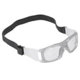 thumbnail image 2 of Gafas de seguridad profesionales para baloncesto, fútbol, golf, deportes, gafas protectoras para ojos, gris oscuro, 2 of 14