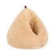 thumbnail image 5 of Cama cueva para gatos, cálida, antideslizante, suave y de felpa, ideal para hámster, erizo, conejo. beige, 5 of 8