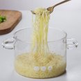 thumbnail image 3 of jesticaly Batterie de Cuisine en Verre Résistante à la Chaleur en borosilicate, Convient, Poignée Simple 1500 ml, 3 of 6