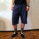 thumbnail image 2 of Hombres Verano Moda Cordón Elástico Color Sólido Suelto Casual Siete Pantalones Odeerbi ODB-6, 2 of 8