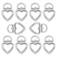 thumbnail image 1 of unbranded 10Ud Material Para Colgante De Metal Plata Ideal Para Llaveros Y Manualidades, 1 of 8