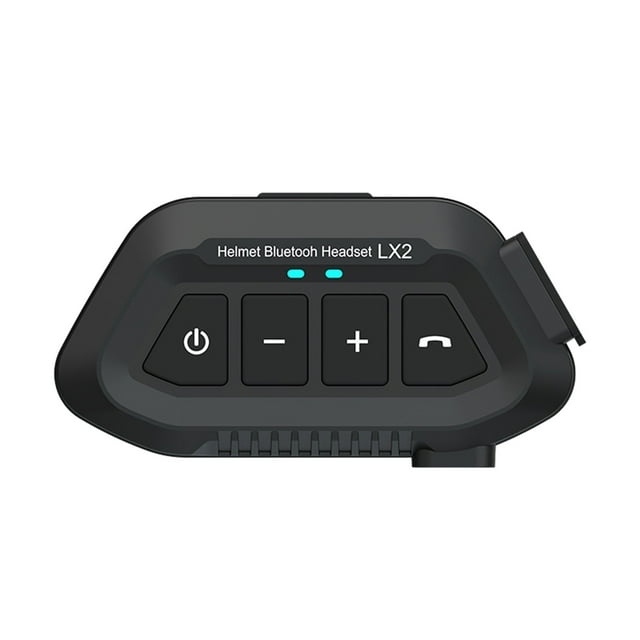 Kieccall Bluetooth 5.0 Motorcycle Helmet Headset - Compatible with Full/Half Helmets, Long-Range Wireless Audio Accessory