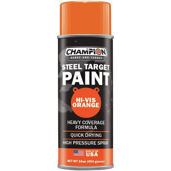 Champion AR500 16 oz Steel Orange Spray Paint Can, 44131