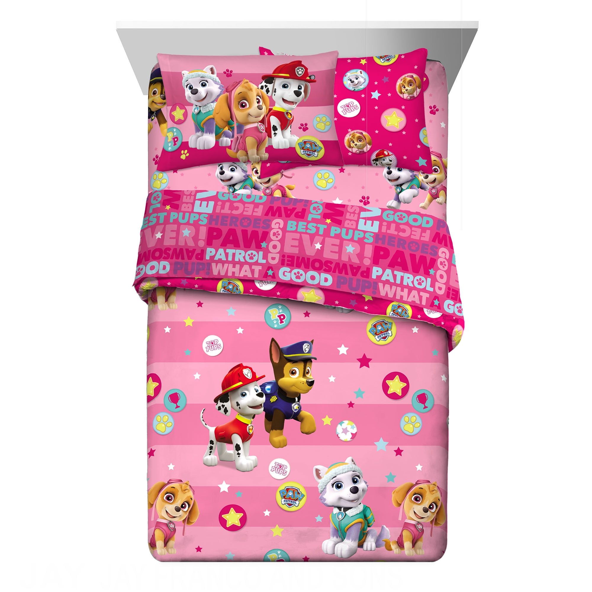 PAW Patrol Kids Twin Bed in a Bag 