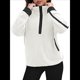 thumbnail image 1 of Sudadera de Mujer con Media Cremallera, Suave y Extragrande, con Bolsillos, Cálida y Afelpada. XL, 1 of 8