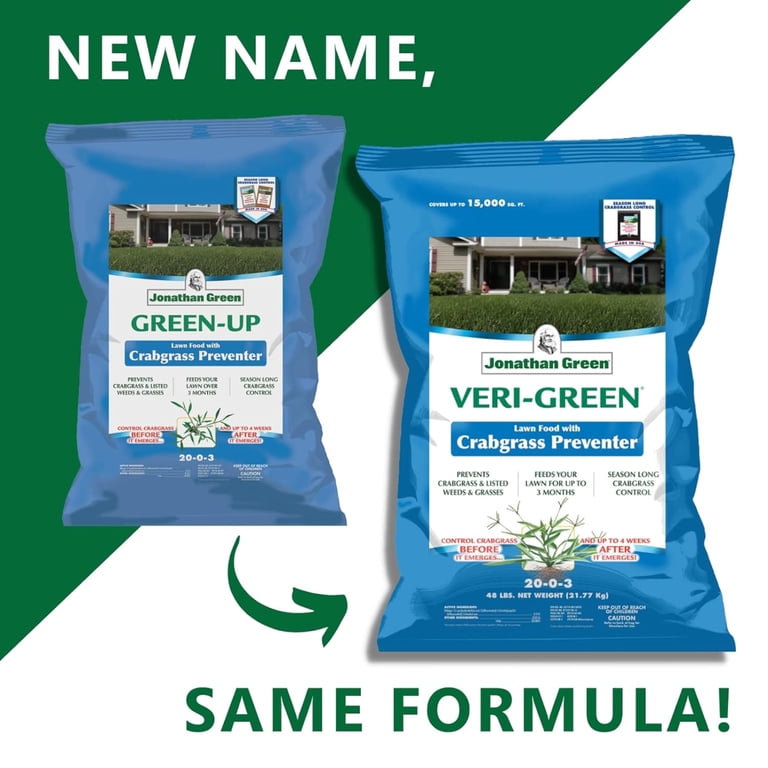 Jonathan Green, Lawn Food, Veri-Green 16001, Crabgrass Preventer