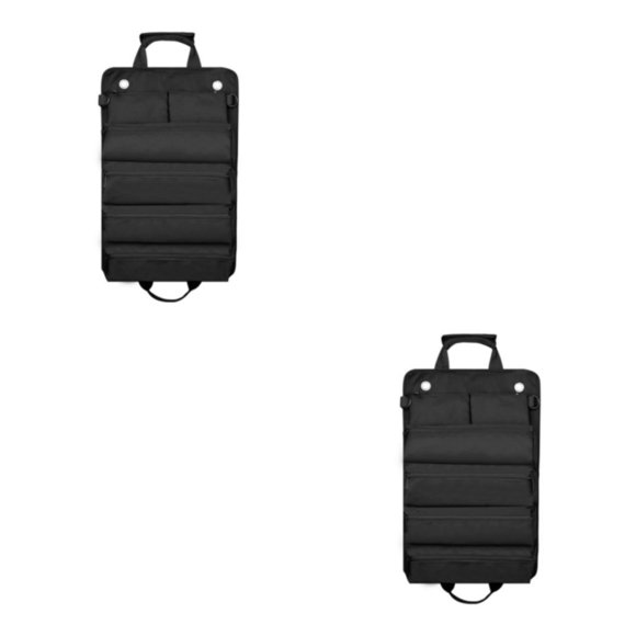 Kenally Paño portátil con herramienta de transporte desmontable para bolsa duradera y confiable con acceso conveniente negro pesado negro 2Conjunto