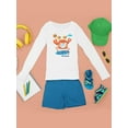 thumbnail image 3 of My Little Surfer Long Sleeve Toddler -Image by Shutterstock,  2 Toddler, 3 of 4