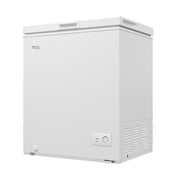 TCL 5.0 Cu. Ft Chest Freezer (White) - Garage Ready and Adjustable Thermostat – TFC050M4AW