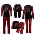 thumbnail image 3 of Christmas Pajamas for Family Matching Pjs Set Xmas Striped Bottoms Pants Jammies for Family Holiday Cute Sleepwear, 3 of 4