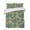 Green, variant on Quilts King Size Bedding Set, Dark Green Lemon Birds Lightweight Quilted Comforter, Summer Botanical Tropical Soft Reversible Bedspread Coverlet with Pillow Covers for All Season, 96" x 106"