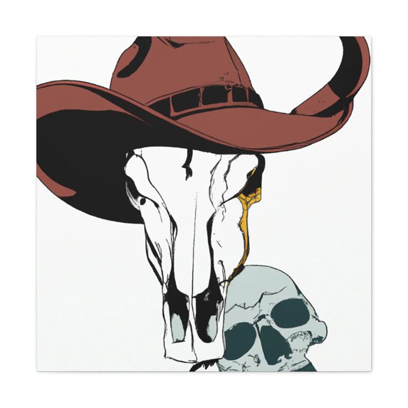 Skull of Dominion Reign - Canvas