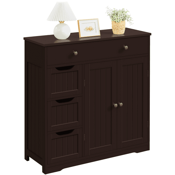 Yaheetech FreeStanding Floor with Drawers and Doors for