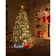 thumbnail image 5 of Black White Christmas Tree Skirt 36 Inches Large Christmas Skirt Tree, Modern Black Checkered Home Art Tree Skirt Christmas Decorations for Fireplace Party Holidays Indoor Outdoor, 5 of 7