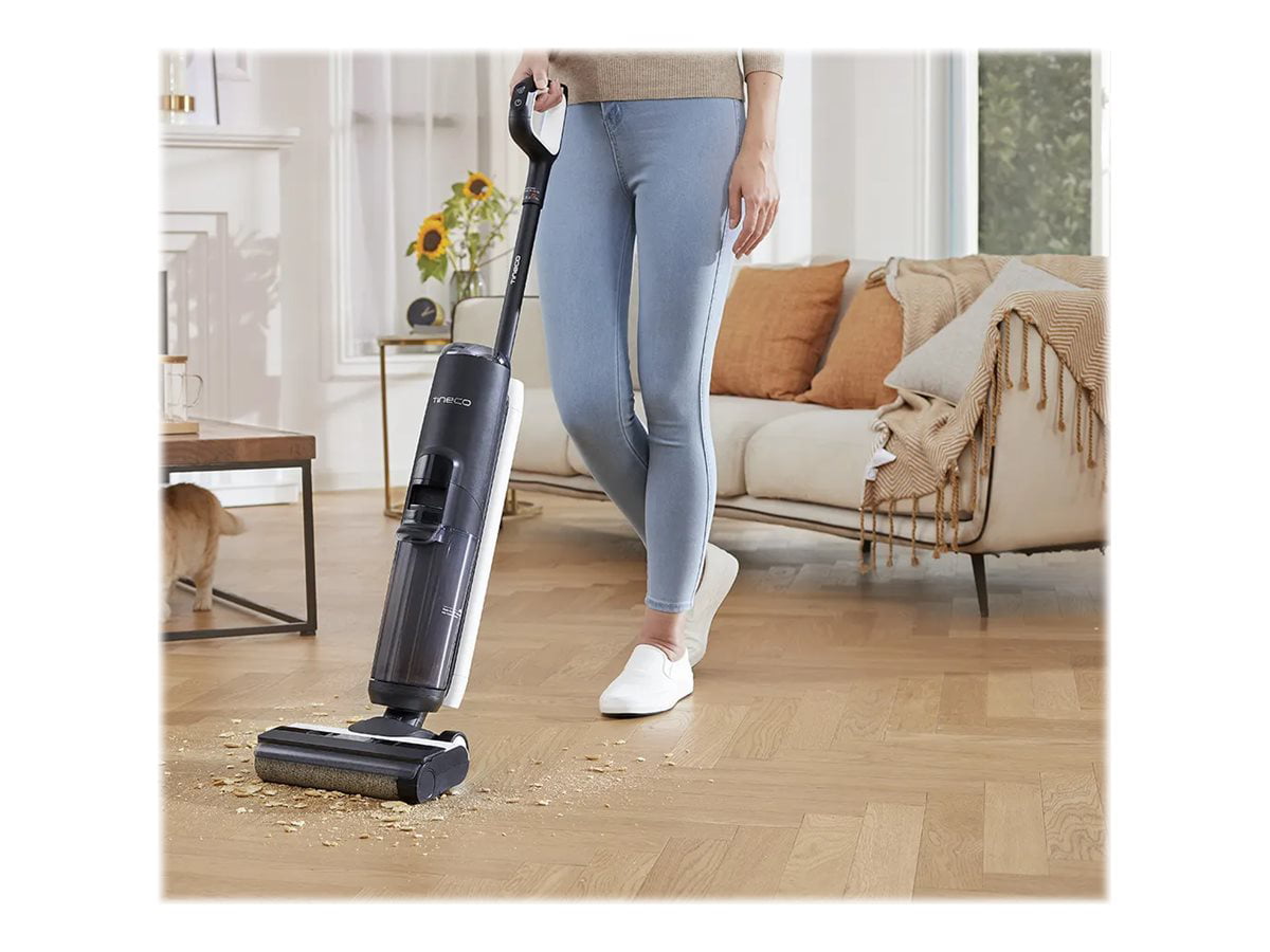Tineco Floor ONE S5 Smart Cordless Wet Dry Vacuum Cleaner and Mop for Hard  Floors, Digital Display, Long Run Time, Great for Sticky Messes and Pet  Hair, Space-Saving Design, Blue : Tools & Home Improvement 