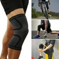 thumbnail image 4 of 2 Pack Knee Brace Knee Compression Sleeve for Running Exercise Joint Pain Relief Plus Size Unbranded, 4 of 8