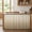 Brown, variant on Beige Brown Ombre Small Cabinet Curtain 11''x13'', Modern Abstract Art Gradient Aesthetics Bathroom Sink Skirt for Kitchen Vanity Pedestal, Laundry Privacy Drape Waterproof Dishwasher Curtains