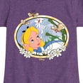 thumbnail image 3 of Disney - Alice In Wonderland - Alice Daisies - Toddler & Youth Girls Short Sleeve Graphic T-Shirt, 3 of 5