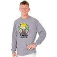 thumbnail image 4 of Retro Old School Dennis The Menace Long Sleeve TShirt Men Women Brisco Brands S, 4 of 5