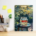 thumbnail image 2 of FORMRS Acrylic Clipboard with Low Profile Clip Standard A4 Letter Size, 12.5" x 9", Sunshine Goldfish, 2 of 8