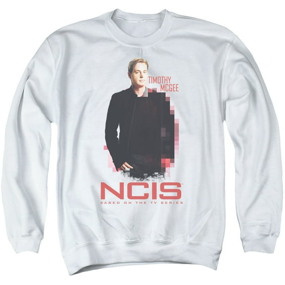 Ncis Probie Adult Crewneck Sweatshirt White