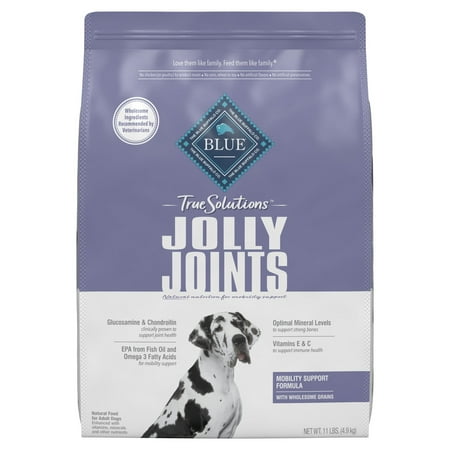 UPC: 0840243135370 | Blue Buffalo True Solutions Jolly Joints Natural Mobility Support Adult Dry Dog Food Chicken 11-lb