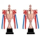thumbnail image 1 of 2X Copa de Trofeo de Cobre de 11,8 Pulgadas para Competiciones de Reuniones Deportivas, Premios del Equipo de Fútbol y Recuerdos de Fiestas de Competición, 1 of 4