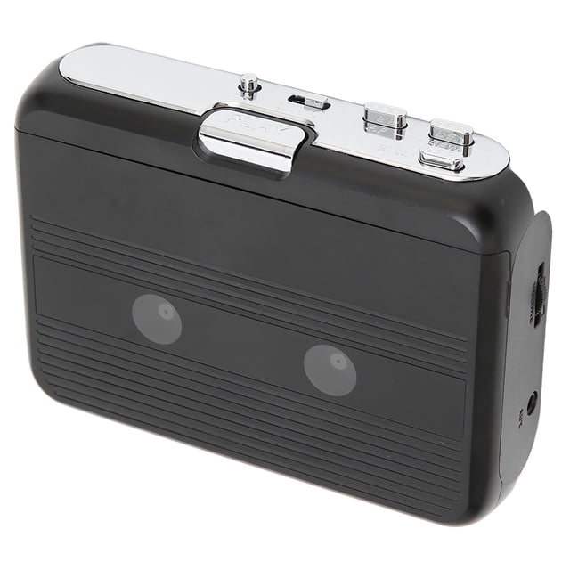 Reproductor de casete Bluetooth Bling Bling TON007B con auriculares y radio FM
