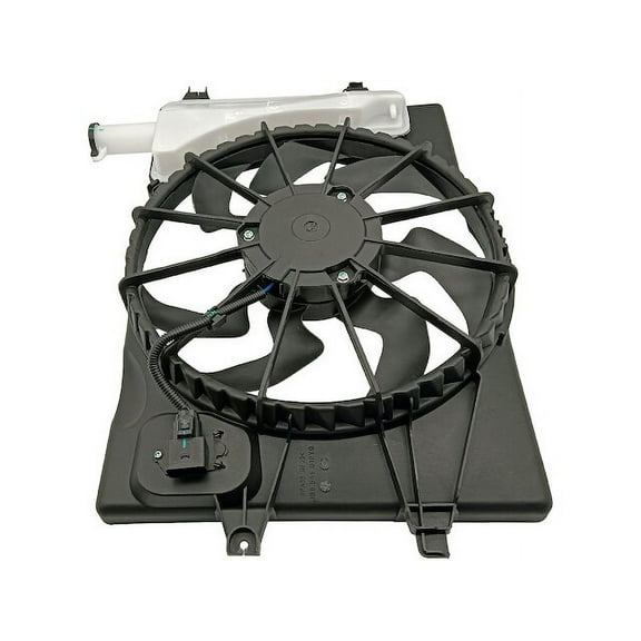 Radiator Fan Assembly - Compatible with 2016 - 2018 Hyundai Elantra 2.0L 4-Cylinder 2017