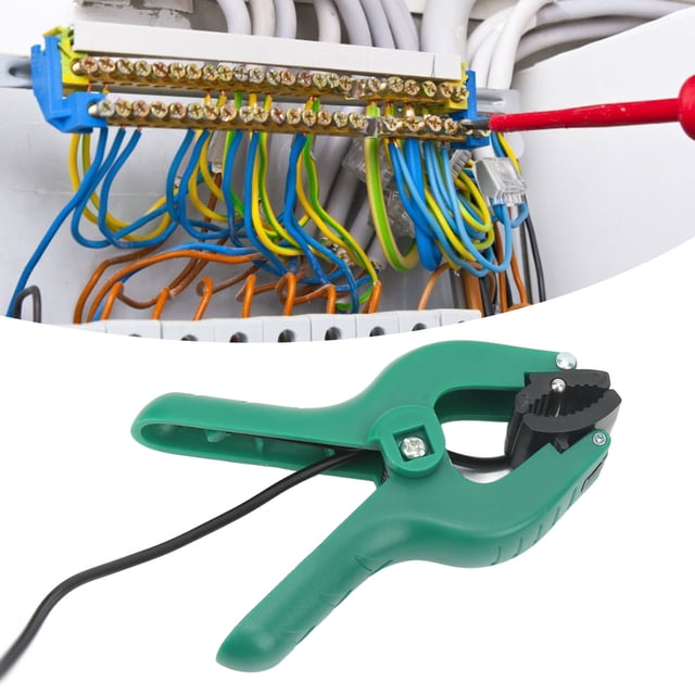 HVAC Temperature Clamp, 4cm Clamping Range -40~150 degrees Celsius Pipe Clamp Sensor 1.5m Cable Wide Application for Measurement
