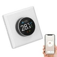 thumbnail image 3 of Knob Temperature Controller, 1.32 inch TFT Screen APP and Voice Control WiFi Thermostat 16A Load  for Electric Heating System, 3 of 7