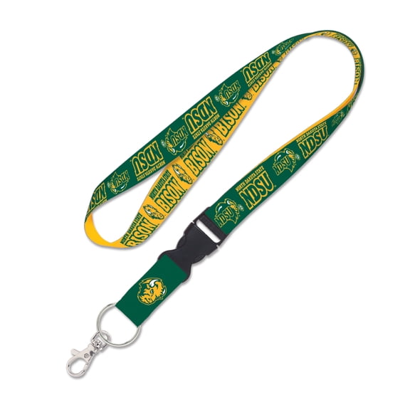 NCAA North Dakota St Team 1" Reversible Lanyard with Buckle