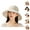 Beige, variant on Gothic Fedora Flat Cap And Beret, Red Beret, Ribboned Beret, for Winter Beret Women's Hat Bridal Wedding Tea Party Wide Brimmed Summer Sun Hat Ladies Outdoor Elegant Temperament Sun Hat