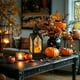 thumbnail image 4 of Decoraciones de Halloween, adornos de Halloween, decoración de Halloween, colgante de luz de noche, vela electrónica, lámpara de viento de castillo, lámpara de calabaza, adornos de accesorios de fiest, 4 of 6
