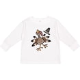 thumbnail image 3 of Inktastic Happy Thanksgiving Turkey Boys or Girls Long Sleeve Toddler T-Shirt, 3 of 5