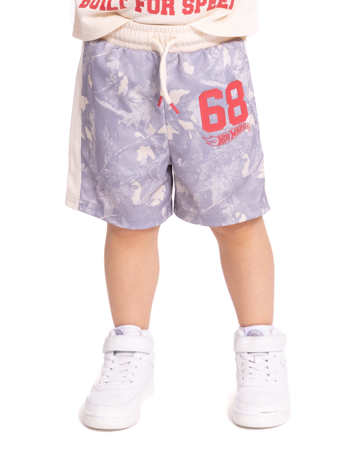 Hot Wheels Toddler Boys Mesh Graphic Shorts, Sizes 12M-5T