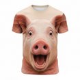 thumbnail image 4 of Letdown Unisex 3D All Over Print Short Sleeve T-Shirt-Realistic Graphic Crew Neck Tee,Funny Graphic Lover Novelty Casual Short Sleeve Shirt Gift Summer Clothes for Men Women, 4 of 4
