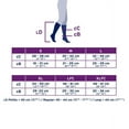 thumbnail image 7 of Jobst Style Soft Fit Knee High Socks - 30-40 mmHg Reg Argyle Grey X-Large, 7 of 7