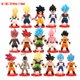 thumbnail image 2 of 8/16/21 unids/set figuras de PVC coleccionables juguetes de figuritas DBZ, para niños, 2 of 3