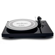 Hudson Hi-Fi Turntable Double Sided Cartridge Alignment Protractor Mat Includes Stroboscope Side