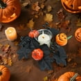 thumbnail image 6 of Fall Candle Rings 9.84inch Maple Leaves Pumpkin Candle Wreaths Candle Holders Small Candlestick Autumn Wreath Rings for Thanksgiving Harvest Halloween Farmhouse Centerpiece Table Decoration, 6 of 7