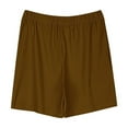 thumbnail image 5 of Lenpel Boys Girls' Shorts Unisex Children Summer Casual Elastic Waist Wide Leg Sweat Shorts Athletic Running Shorts 5-14 Y, 5 of 5