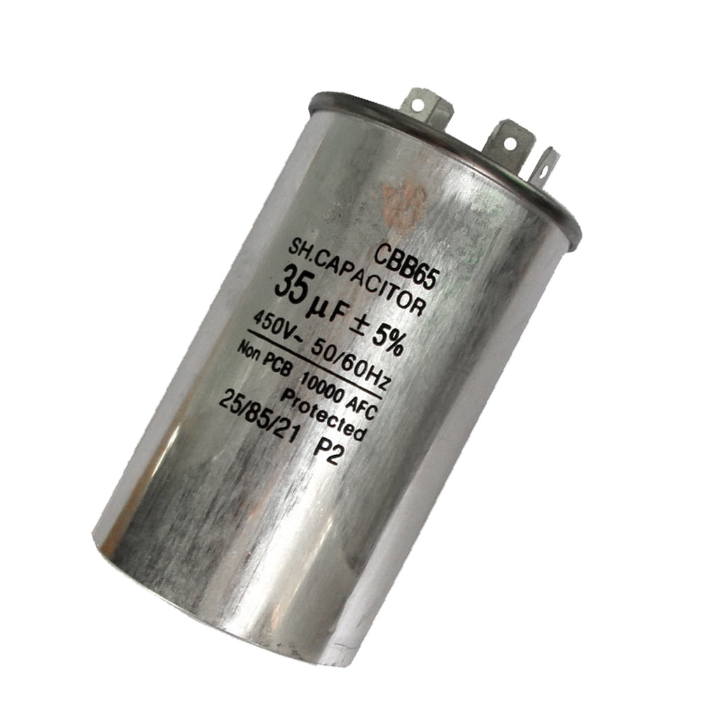 Air Conditioner Aluminum Capacitors 35 50/60Hz Round