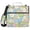 Cartoon Flower Rainbow, variant on 3 Ring Zipper Binder with Shoulder Strap Waterproof Trapper Keeper 2 Inch D-Ring 500 Sheets Capacity Black and White Striped Daisy