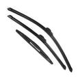 thumbnail image 1 of Conjunto de limpiaparabrisas delantero y trasero de 3 piezas de 26" 21" 12" que se adapta a Acura MDX con gancho J / U negro, 1 of 5