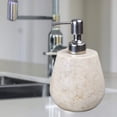 thumbnail image 3 of Creative Home Champagne Marble Boulder Liquid Soap Dispenser, 3 of 7