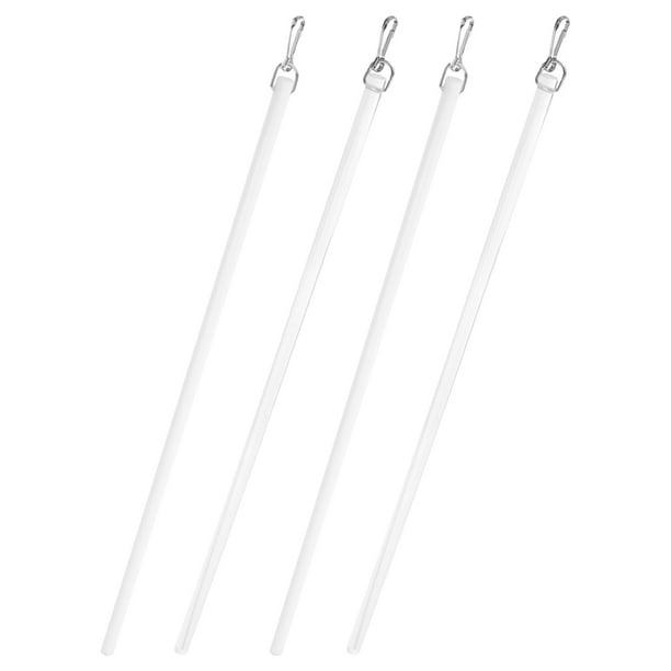 4 varillas para cortinas venecianas, reutilizables, para cortinas.