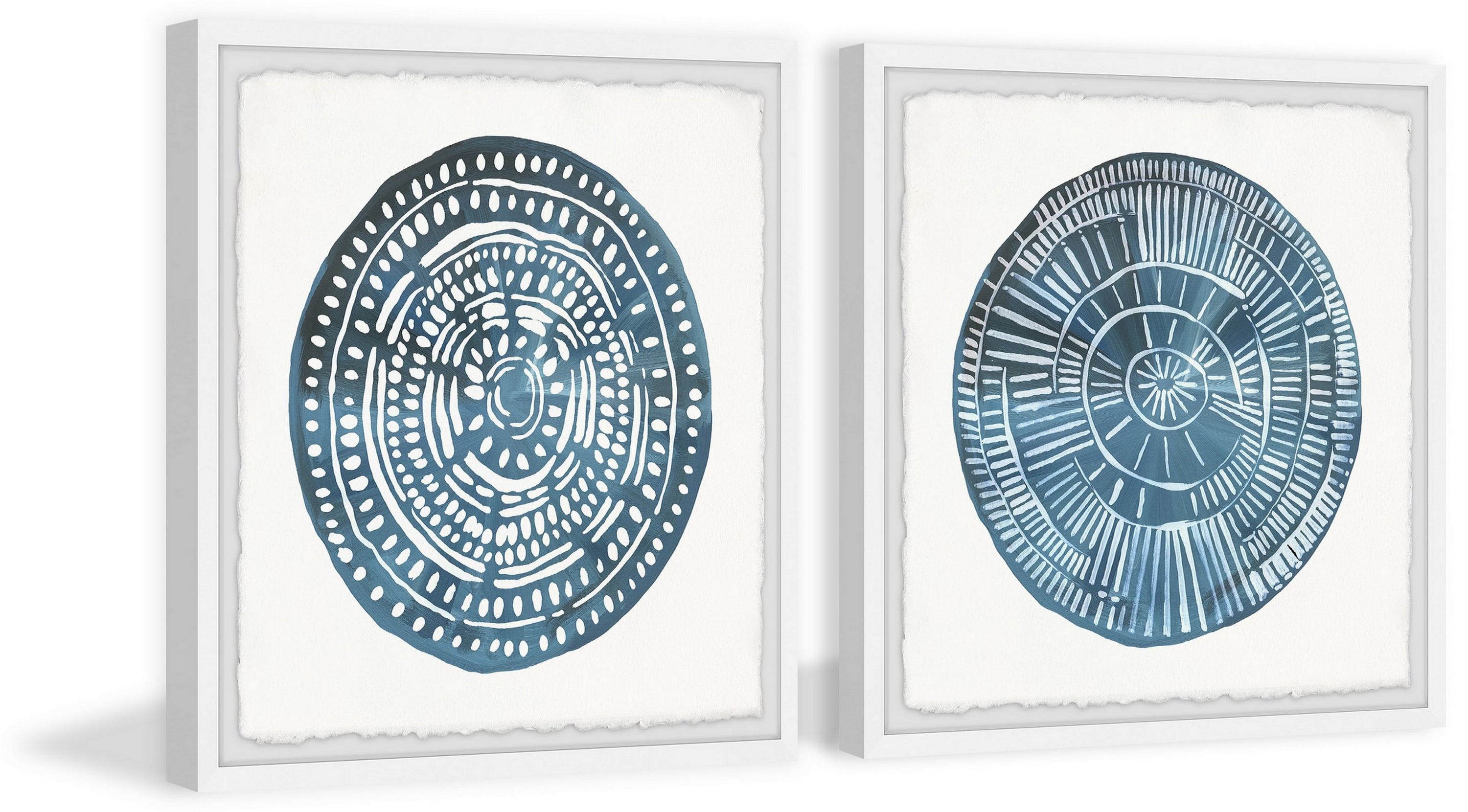 Marmont Hill Blue Carpets Diptych